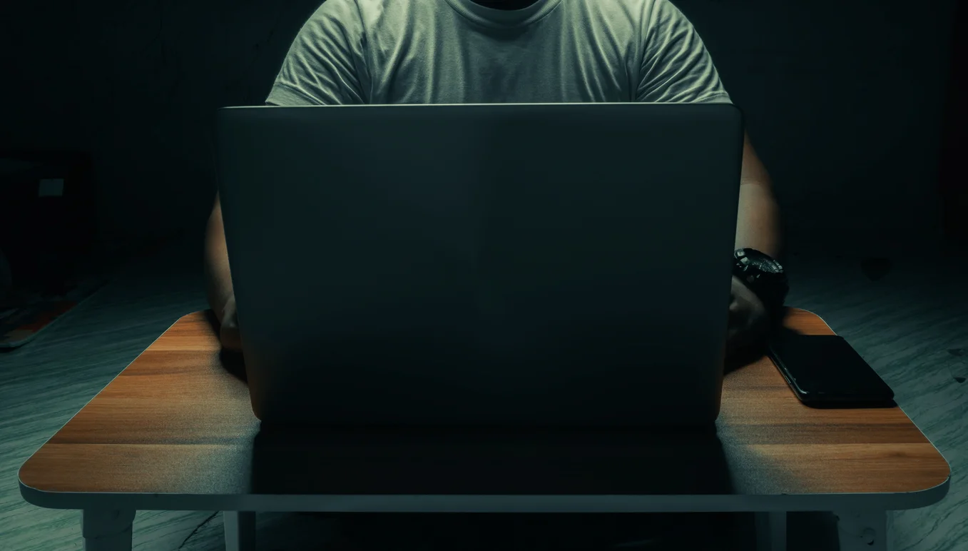 person using a computer