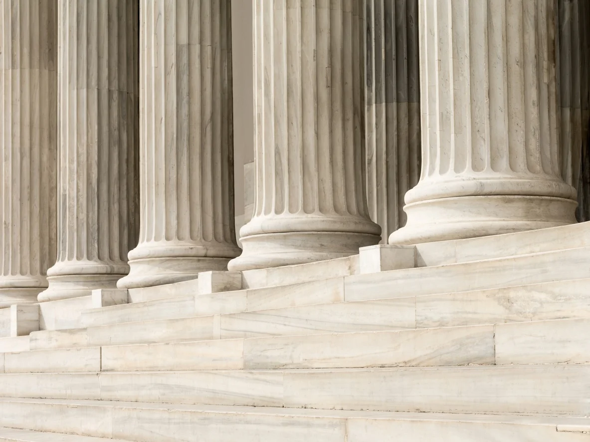 Image of Courthouse Steps & columns