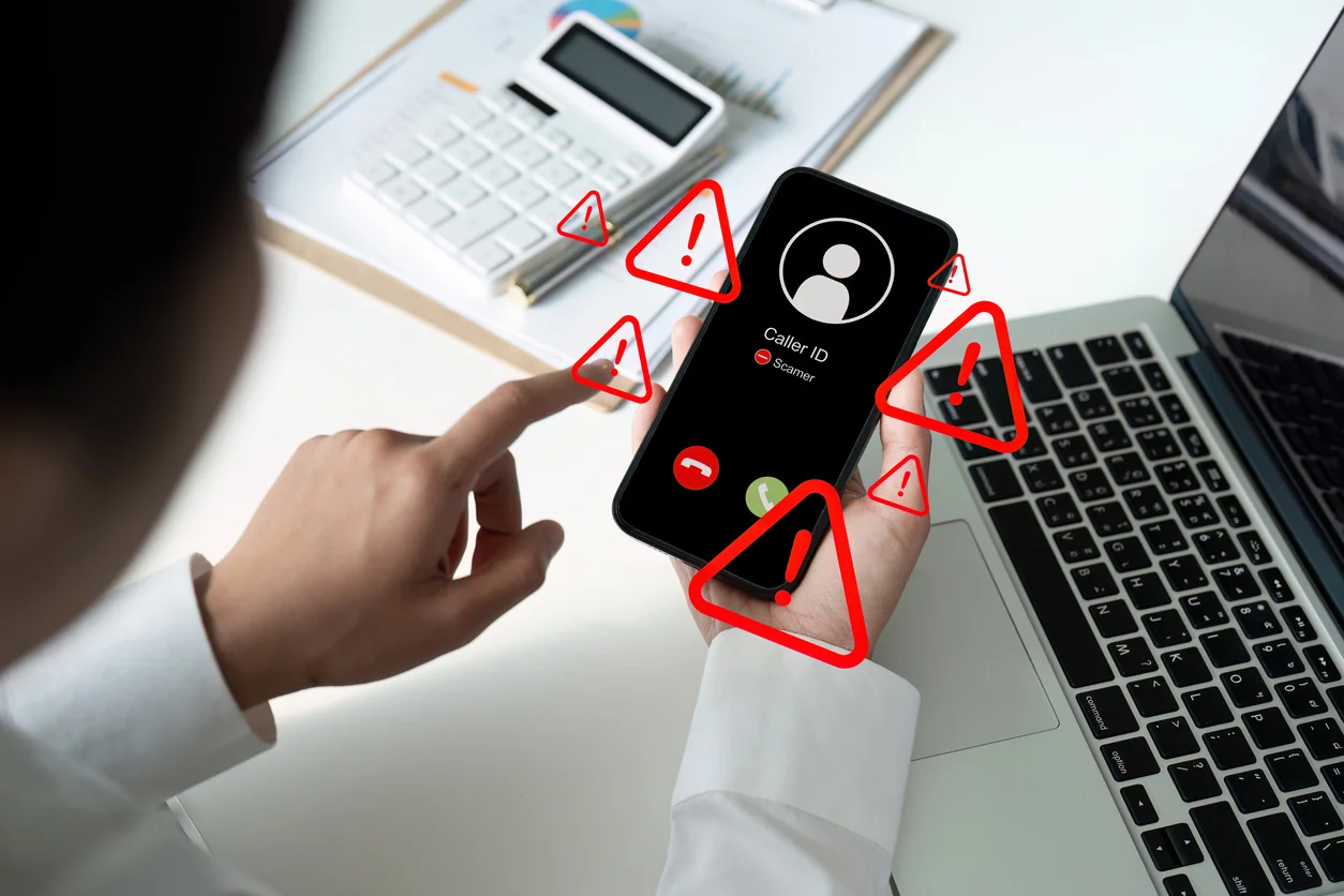 System hacked warning alert